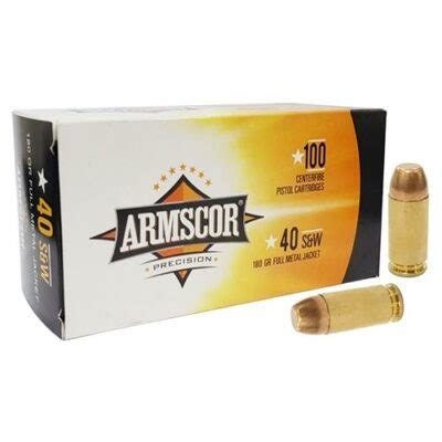 Armscor Ammunition FMJ 9/40/45 .